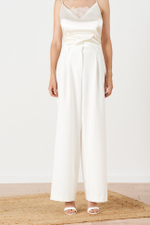 31128 Брюки женские (молочный)