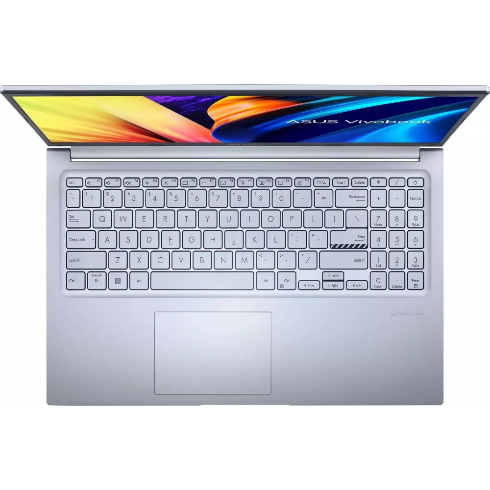 Ноутбук Asus Vivobook 15 X1502VA-BQ1384 Core i5 13420H 16Gb SSD512Gb Intel UHD Graphics 15.6" IPS FHD (1920x1080) без ОС silver WiFi BT Cam (90NB10T2-M01YV0)