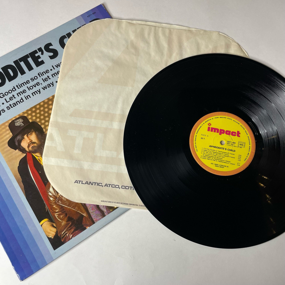Винтажная виниловая пластинка LP Aphrodite's Child (Франция 1976)