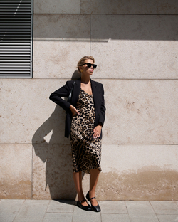 Платье-комбинация "Only Leopard"