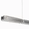 Подвесной светильник Eternity 122 см, серебристый
