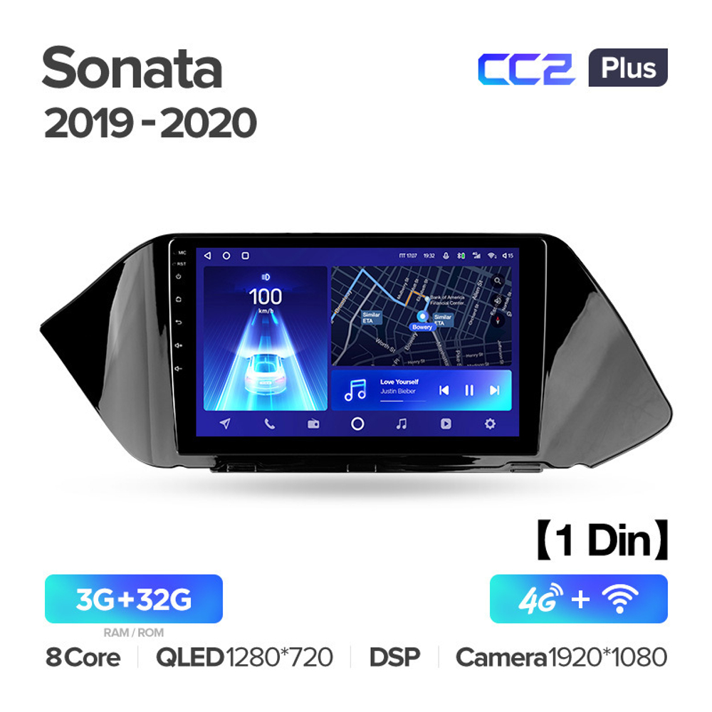 Teyes CC2 Plus 10.2" для Hyundai Sonata 2019-2020