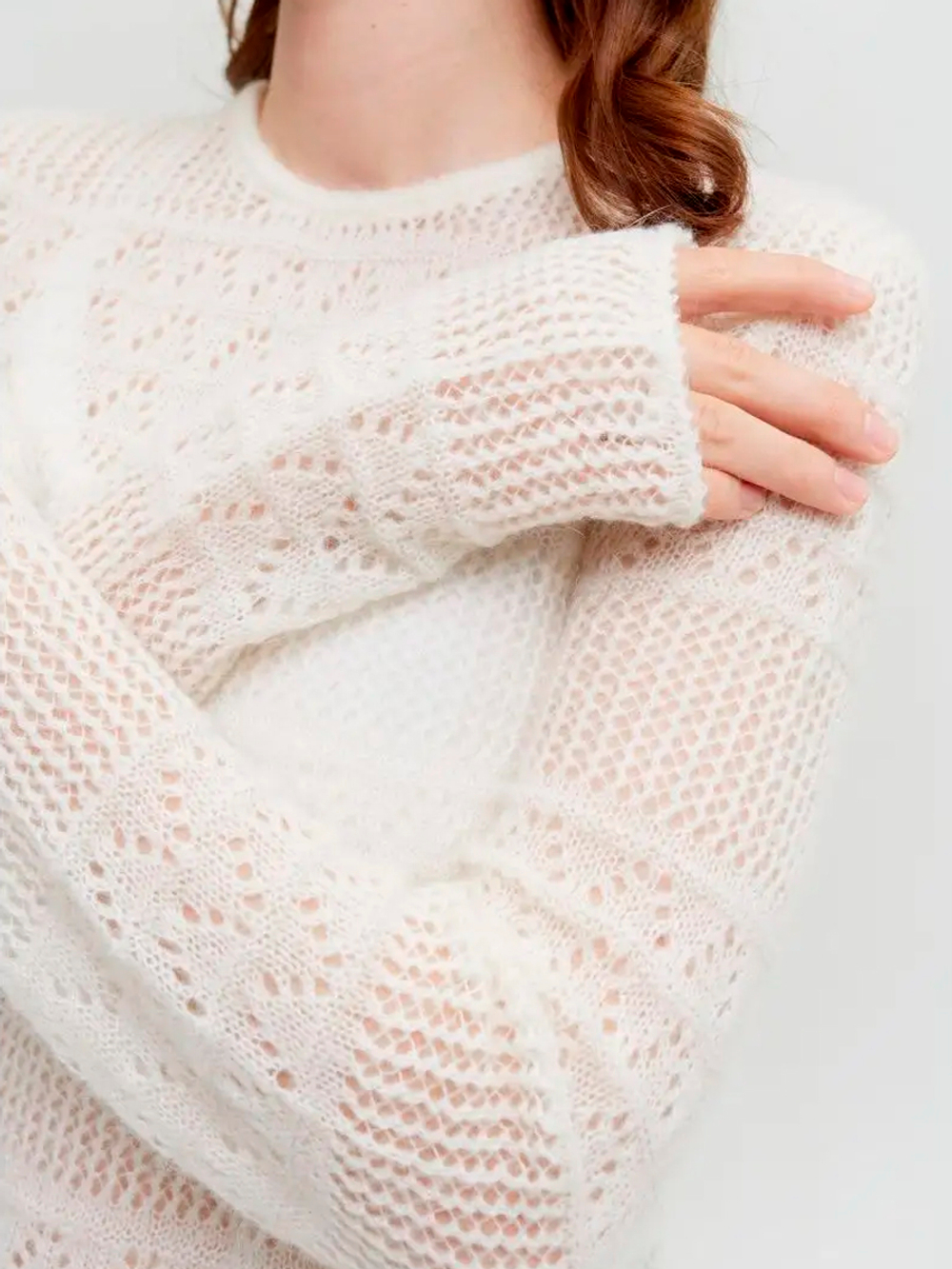 Джемпер женский Т038-01 белый