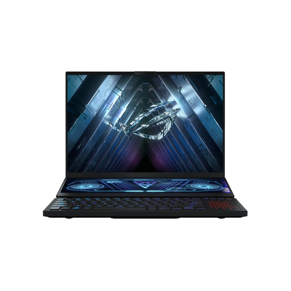 Ноутбук ASUS ROG Zephyrus Duo 16 GX650RW-LO108X, 16&quot; (2560x1600) IPS 165Гц/AMD Ryzen 9 6900HX/32ГБ LPDDR5/2ТБ SSD/GeForce RTX 3070 Ti 8ГБ/Windows 11 Pro, черный [90NR0931-M007S0]