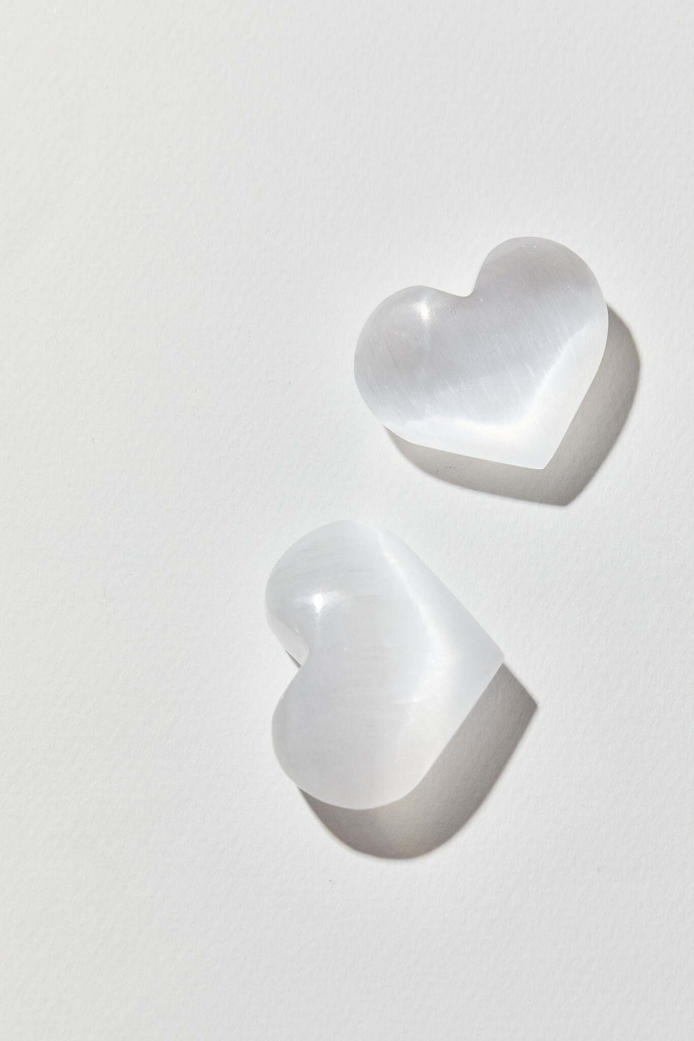 Сердечко из селенита