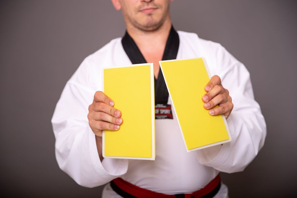 Доска для разбивания многоразовая желтая 5 мм