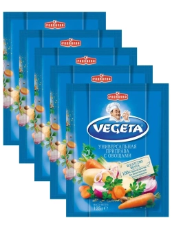 VEGETA/ Универсальная приправа Вегета, 125 г х 5 шт