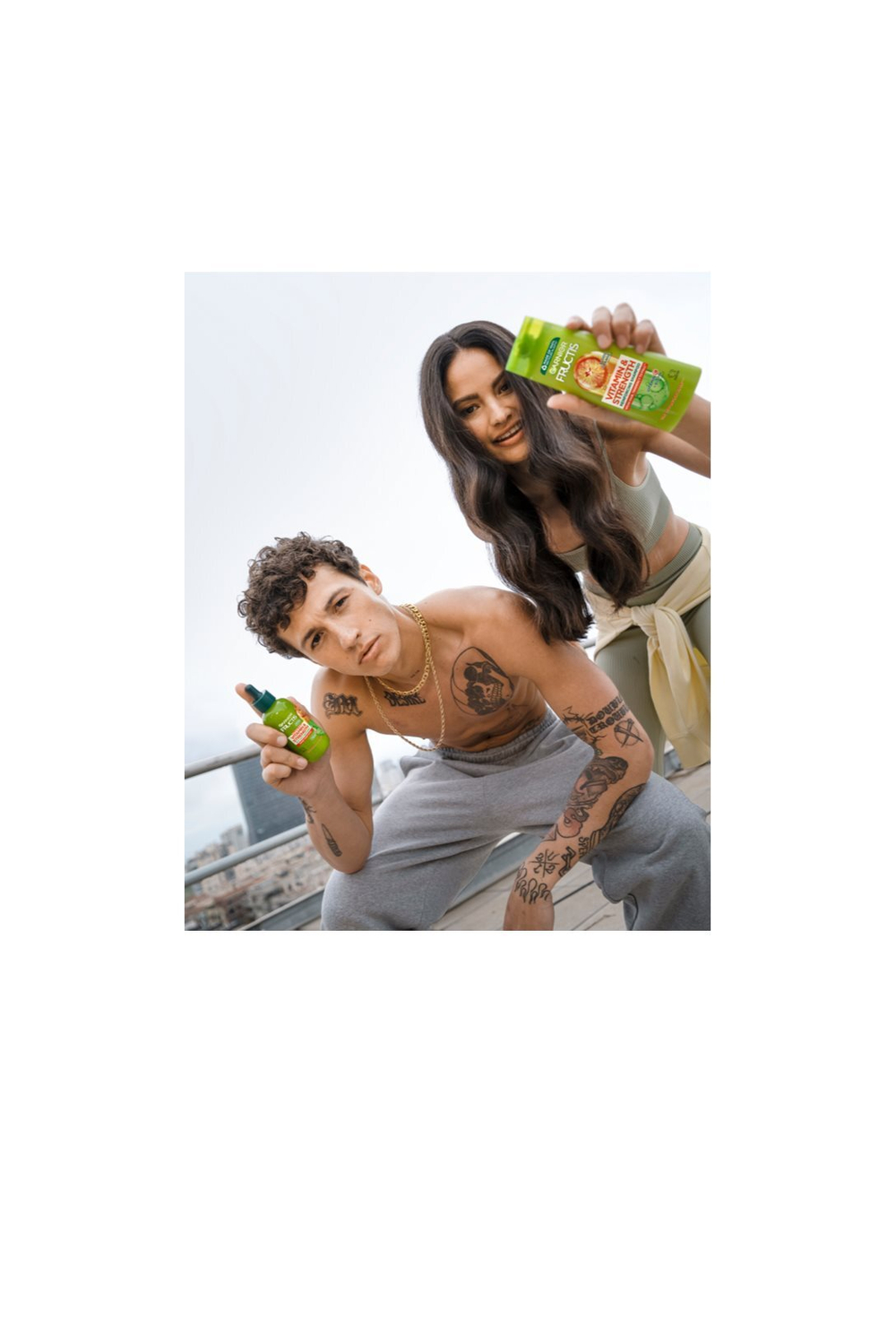 Garnier Fructis Vitamin & Strength - сыворотка для волос для укрепления волос и придания им большего блеска /   125  ml  / GTIN 3600542452663