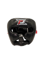 Шлем для бокса Full Face, черно-белый