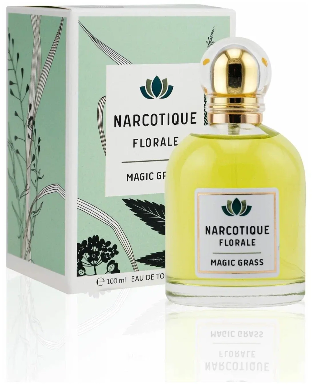 Туалетная вода для женщин "NARCOTIQUE FLORALE MAGIC GRASS" 100мл Россия
