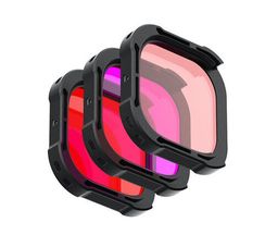 Фильтры для GoPro HERO 9 \ Hero 10 \ Hero 11 \ Hero 12 \ Hero 13 Black от PolarPro на оригинальный аквабокс