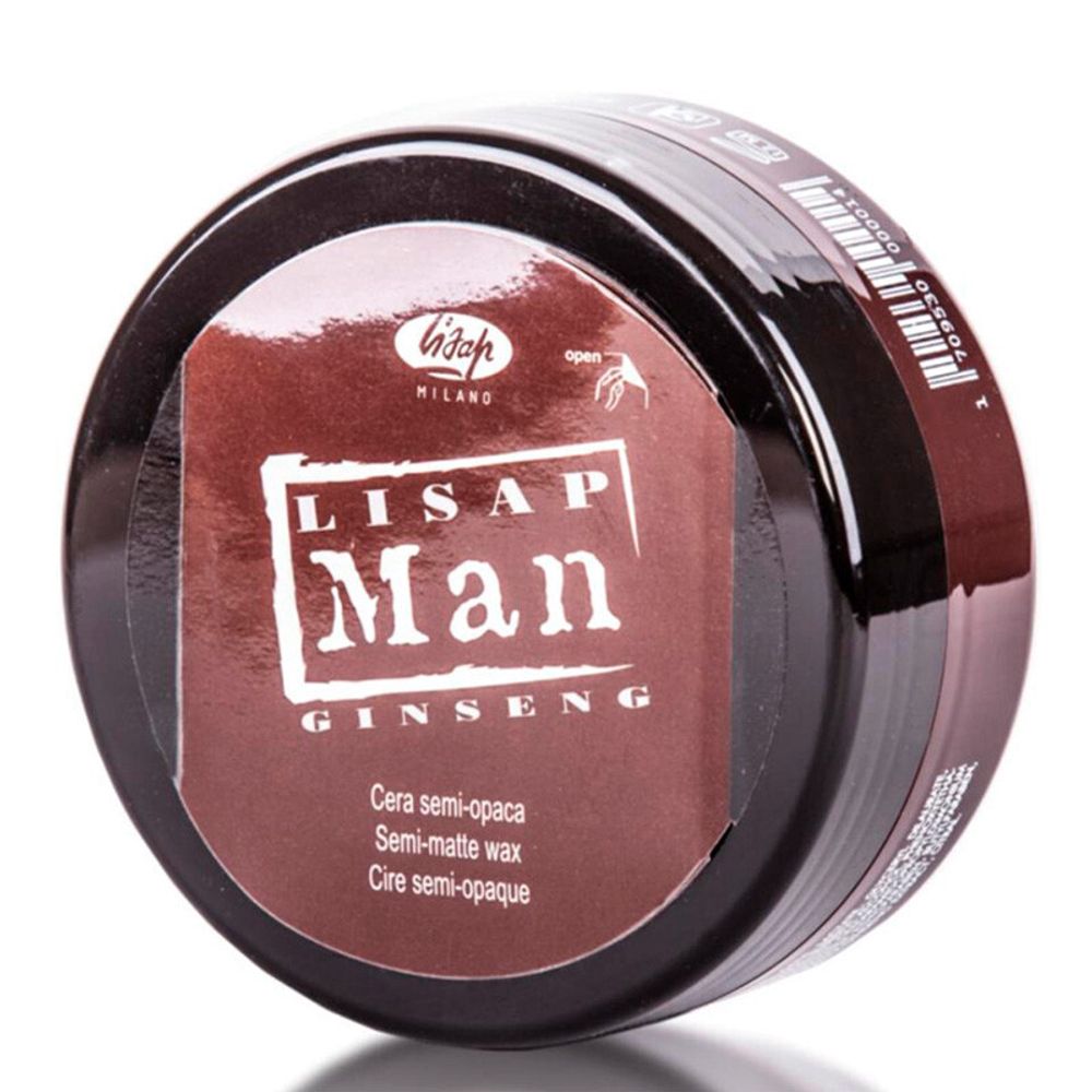 Матирующий воск для укладки волос для мужчин Lisap Man Semi-Matte Wax