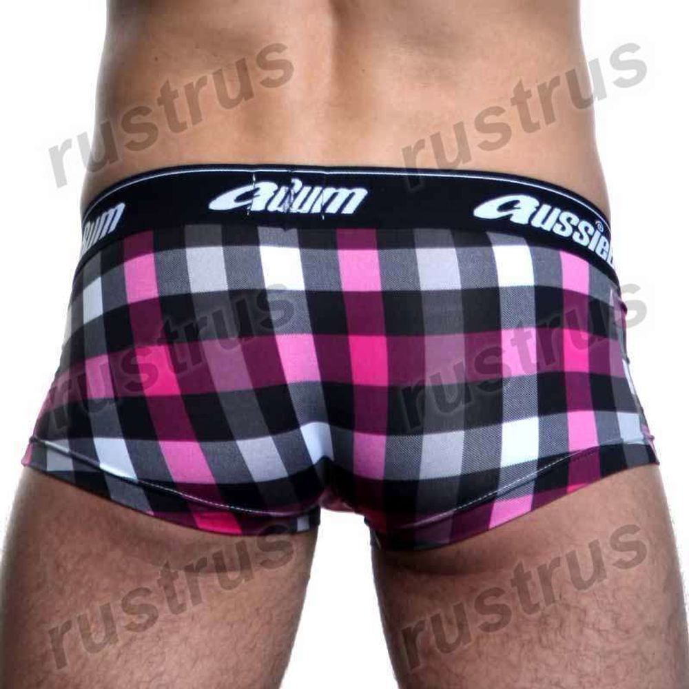 Мужские трусы хипсы розовые Aussiebum AB00402