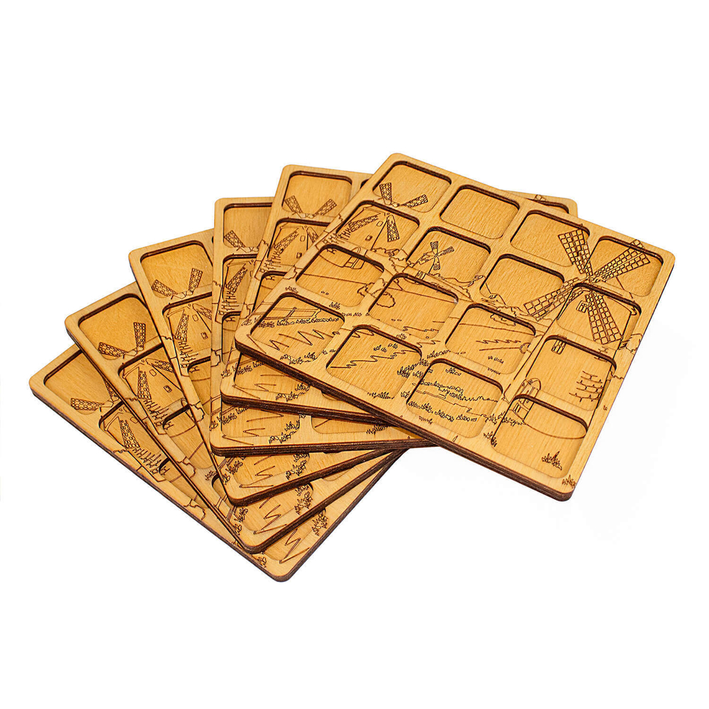 BGL - Органайзер Крошечные города (Tiny Towns). Планшеты игроков