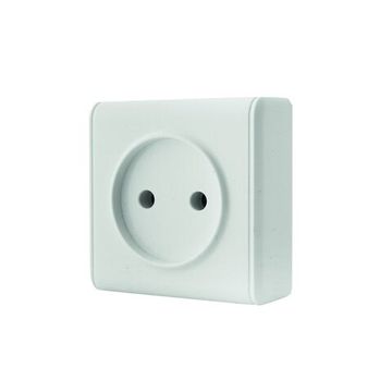 Розетка 1-местная белая б/з о/п  Profitec Веста Эко ВЕ060103 012