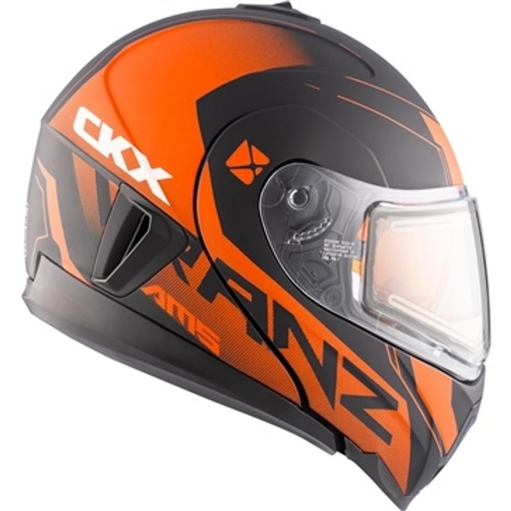 Шлем CKX TRANZ 1.5 AMS EDL CALIBER, двойная линза с электроподогревом