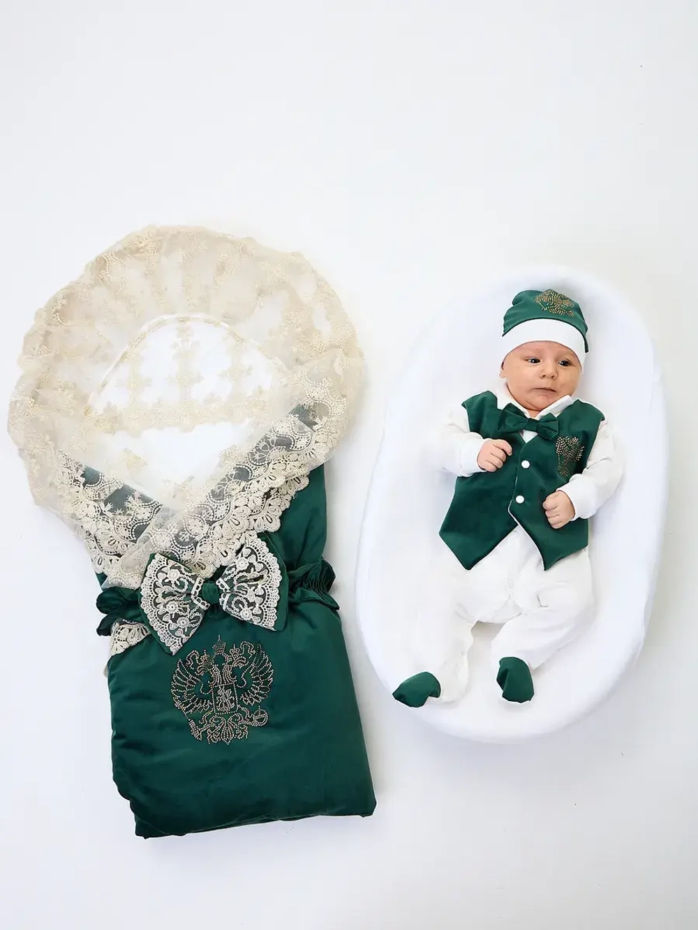 Конверт на выписку новорожденного осень