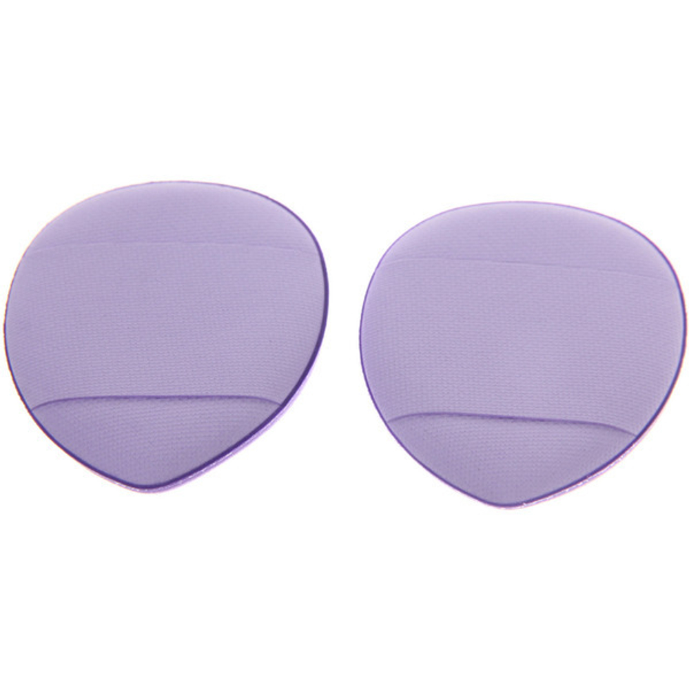 Пуховки-спонжи для макияжа 2шт «ЭФФЕКТО», капли, цвет фиолетовый, 7,5*12см