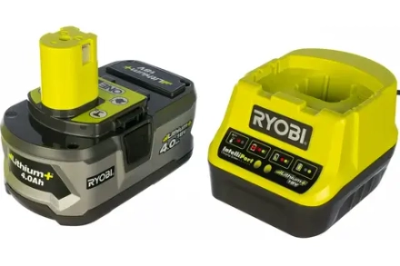 Ryobi ONE+ аккумулятор 4.0Aч + зарядное устройство RC18120, RC18120-140.