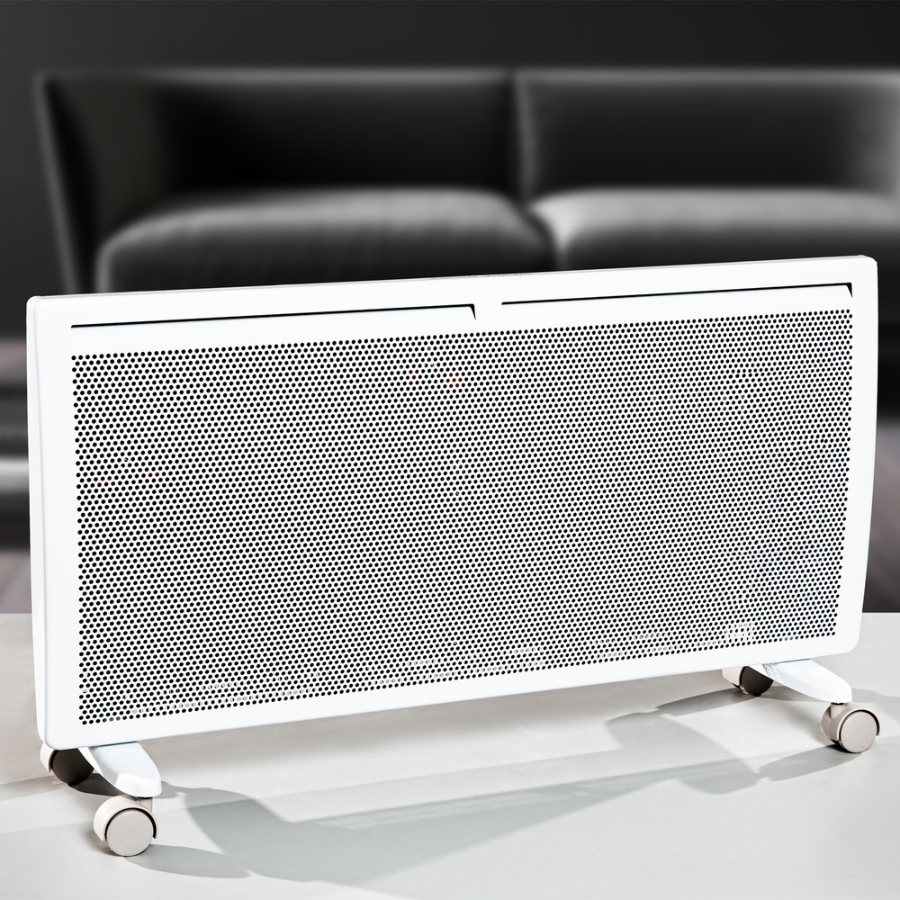 Конвектор гибридный электрический HybridX-2000, ИК нагреватель, цифровой термостат Denzel