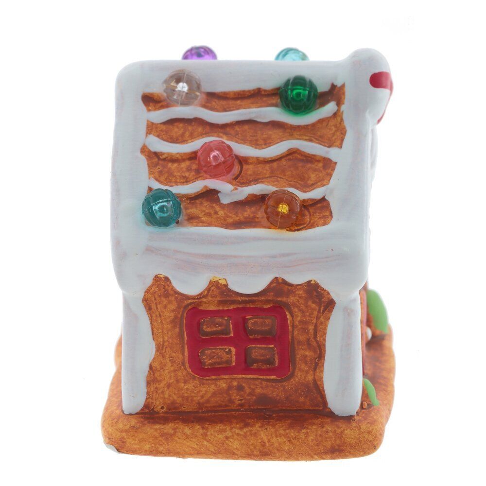 GAEM Фигурка декоративная с подсветкой "Домик пряничный" (LR44х2), L6 W5,5 H7,5 см