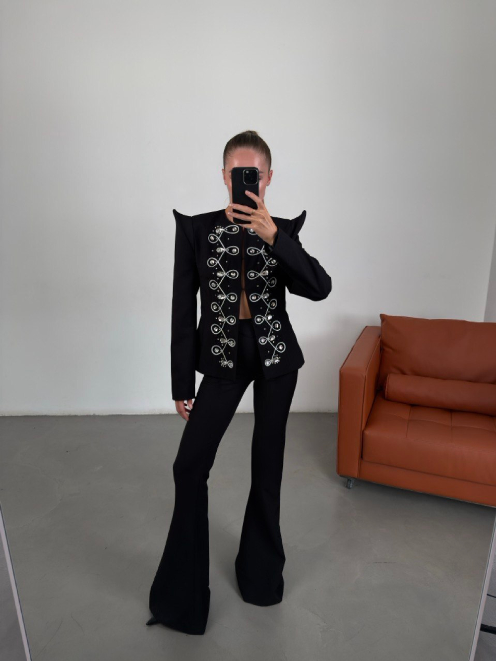 Жакет Иман, Черный