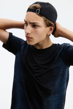 H&M Комплект из футболки и шорт из функциональной ткани DryMove, черный