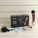 Ручка 3D Cactus CS-3D-PEN-C-PN PLA ABS LCD розовый