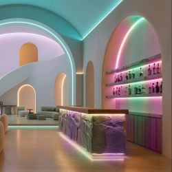 Светодиодная лента SPI-H84-8mm 24V RGBW-Day-PX6 (22 W/m, IP20, 4040, 5m) (Arlight, -) 049477