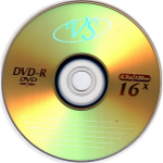 Оптический диск DVD-R 4.7GB/120/16х VS Bulk/50 (50шт/уп.)