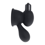 Черные вибро-присоски стимуляторы на соски ToyFa Basic 889010