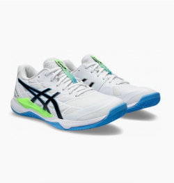 ASICS, GEL-TACTIC 12, WHITE/LIME BURST, MEN, US 9,5 /EUR 43,5 /UK 8,5 /СМ 27,5