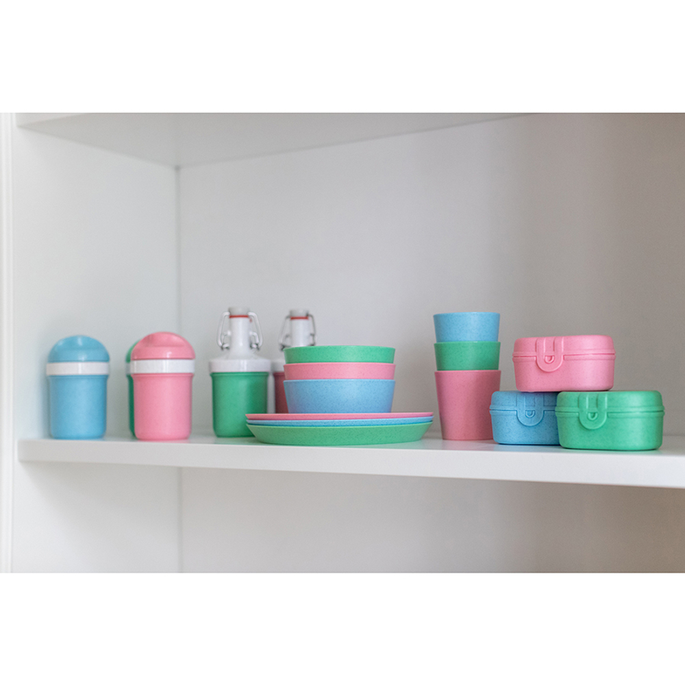 Тарелка connect, organic, D20,5 см, голубая