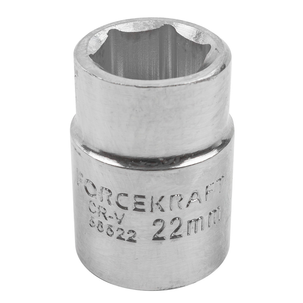 Головка 22мм 3/4''6гр. FORCEKRAFT FK-56522