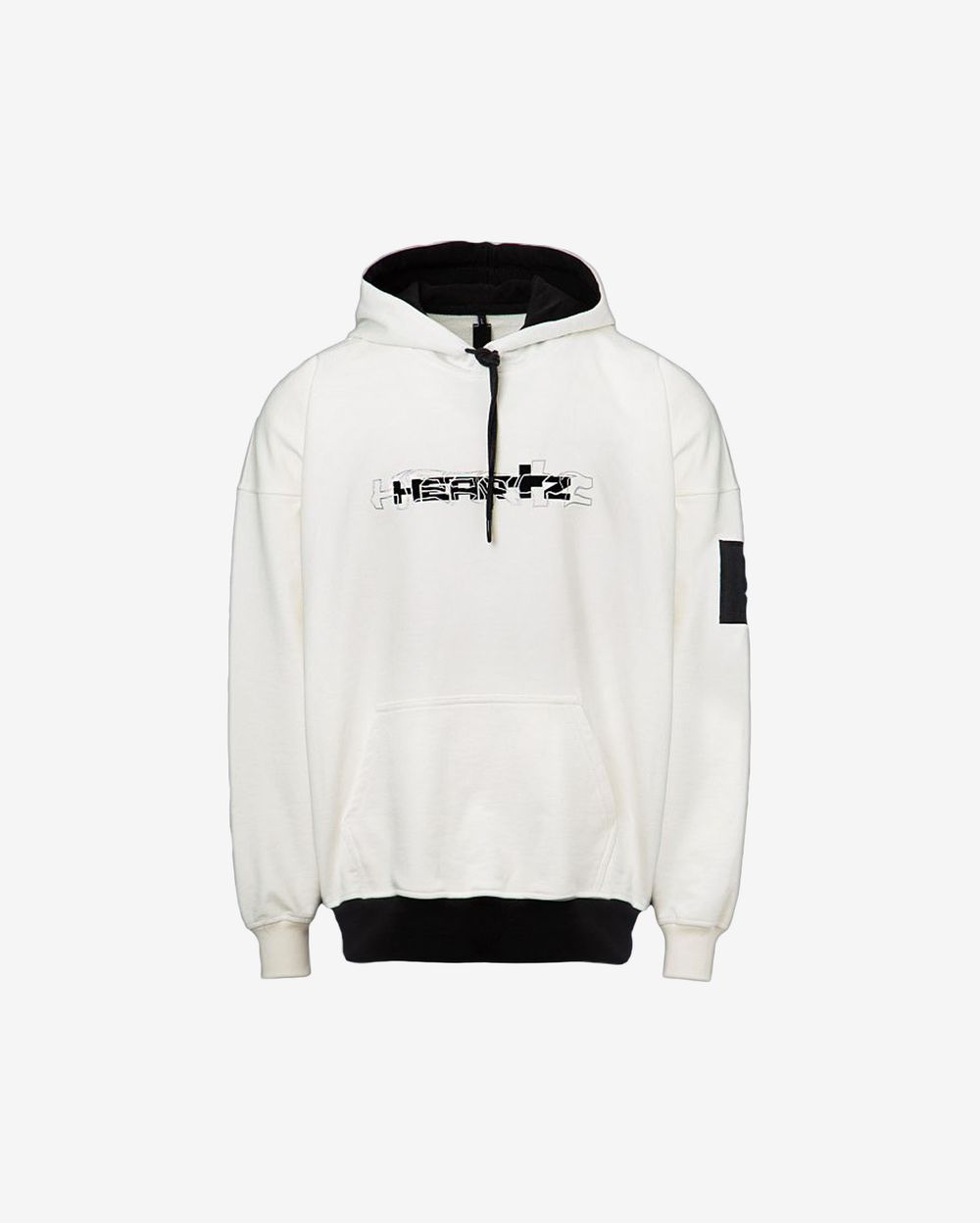 Худи Heartz  «Wave Logo» Black Series ED2 Milk Молочный