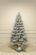 Заснеженная ель "Финская" (Литая хвоя) 120 см / 1,2 м