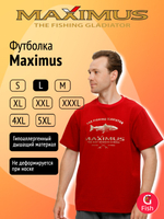 Футболка Maximus красная XL