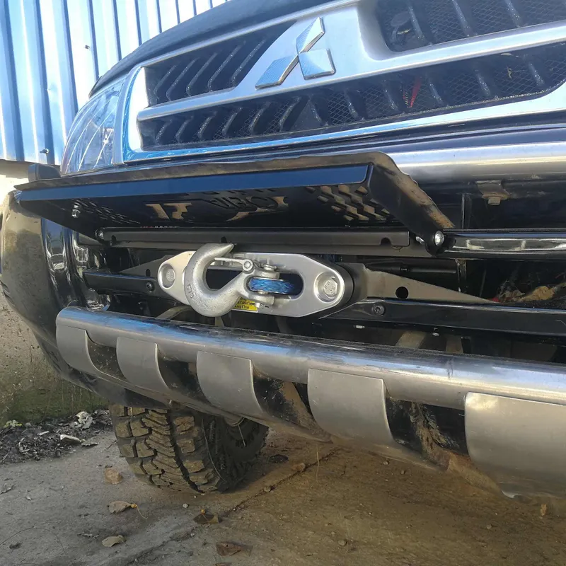 pajero sport 1 лебедка