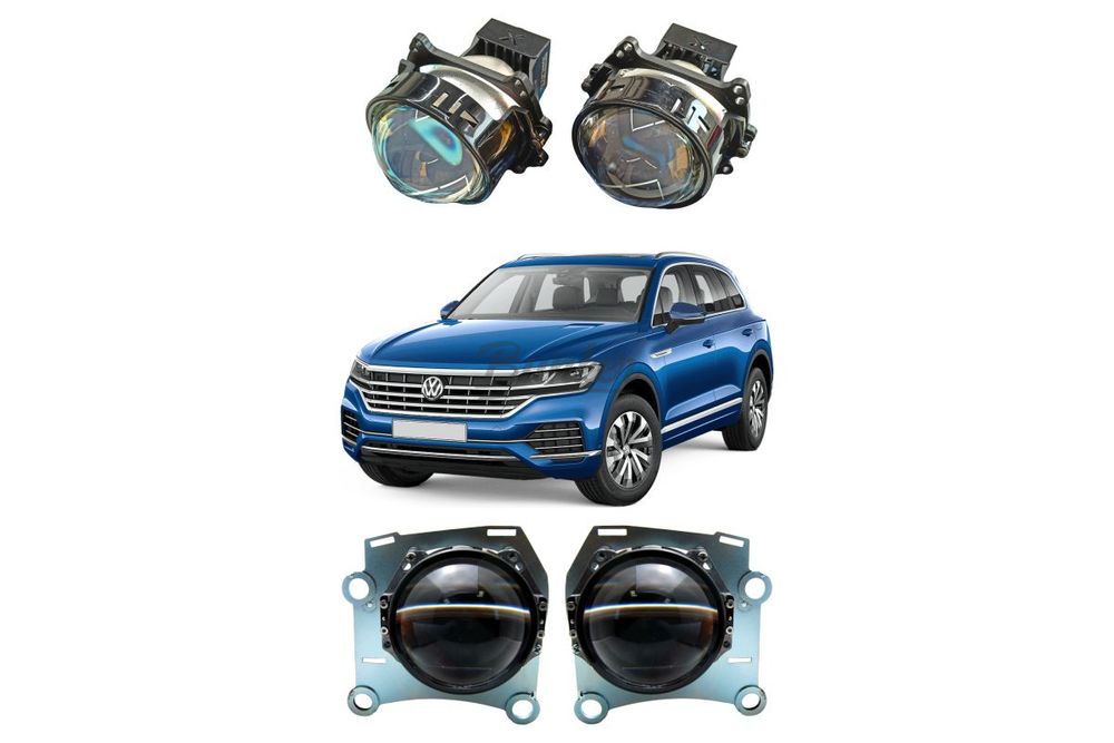 Комплект для замены штатных светодиодных линз Volkswagen Touareg III 2018-2021 LED