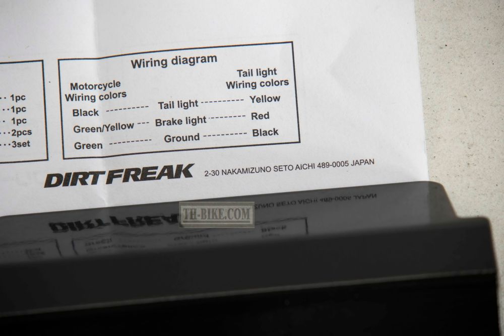 Tail light DRC for Honda CRF250L-M-Rally. Smoke/Red lens. Tail tidy, Short tail