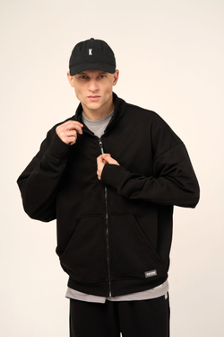 Толстовка KUL'TURA "ZIPPER" Черный