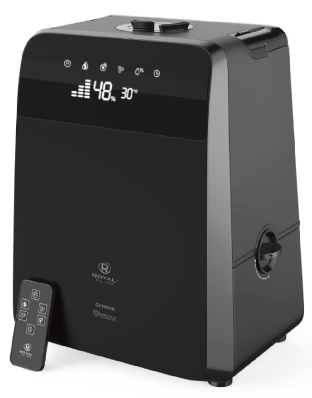 Ультразвуковой увлажнитель воздуха Royal Clima серии Genova RUH-G450/5.5E-BL