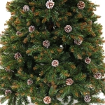 Елка «Лесное очарование» 180 см, ПВХ, шишки (966 веток)