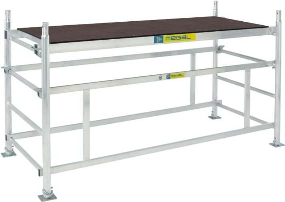 Подмости разборные алюминиевые MEGAL ПРА - 700