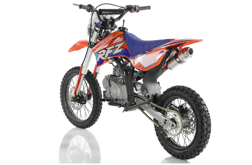 Питбайк Apollo RFZ START 125L 17х14 Оранжевый