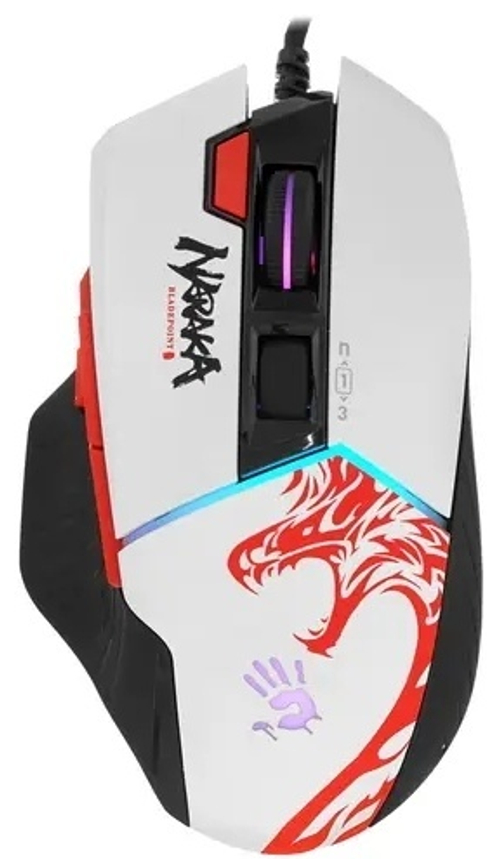 Мышь Bloody W95 Max Naraka белый
