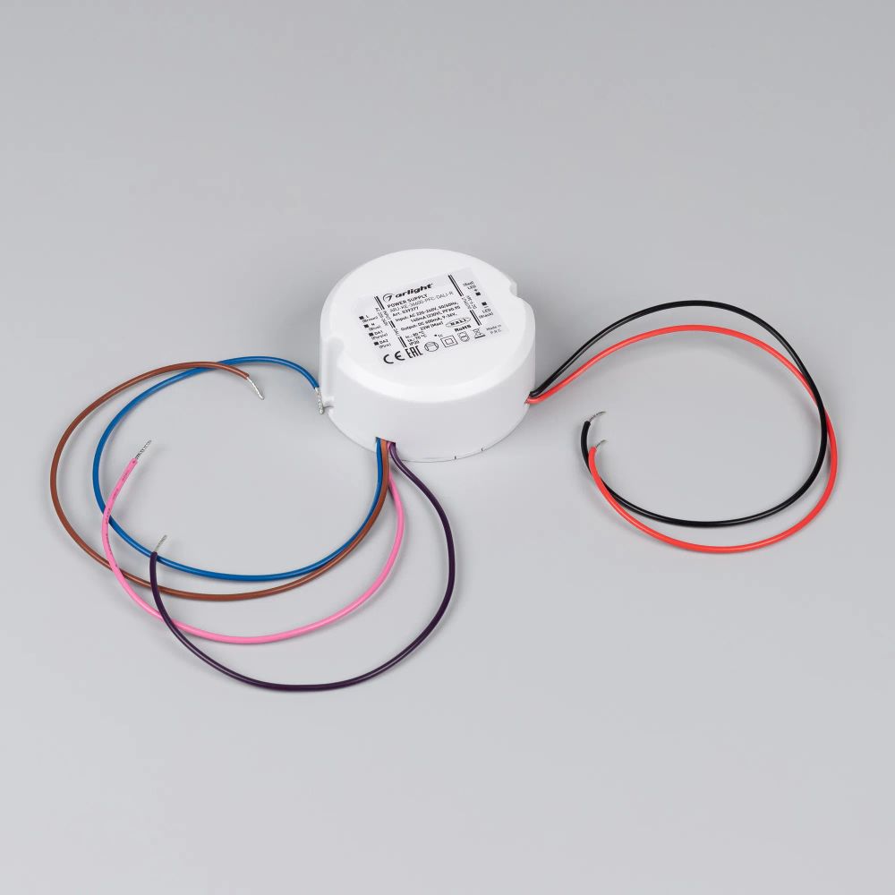 Блок питания ARJ-KE-36600-PFC-DALI-R (22W, 9-36V, 0.6A) (Arlight, IP20 Пластик, 3 года) 039377