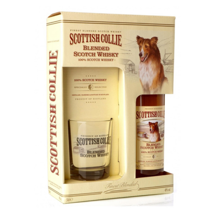 Виски Scottish Collie 3 YO Blend набор 0,5 л