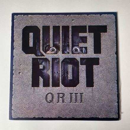 Винтажная виниловая пластинка LP Quiet Riot QR III (Japan 1986) (No Obi)