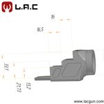 Адаптер телескопических прикладов для СОК-95М - 'Хантер', L.A.C.
